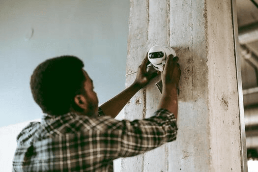 Tecunit security camera installation